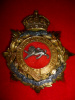 The King's Own Royal Lancaster Regiment Officer's Post 1902 Helmet Plate